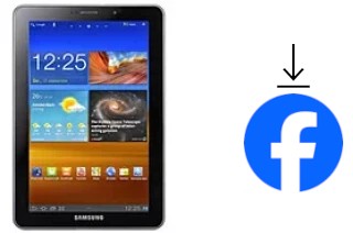 Comment installer Facebook sur un Samsung P6810 Galaxy Tab 7.7