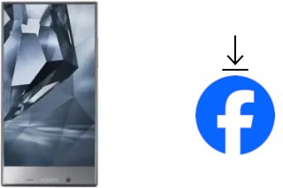 Comment installer Facebook sur un Sharp Aquos Crystal X