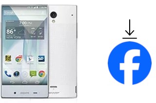 Comment installer Facebook sur un Sharp Aquos Crystal