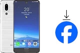 Comment installer Facebook sur un Sharp Aquos S2