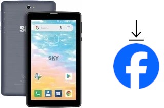 Comment installer Facebook sur un Sky-Devices Platinum View2