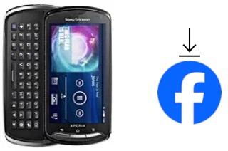 Comment installer Facebook sur un Sony Ericsson Xperia pro