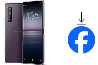 Comment installer Facebook sur un Sony Xperia 1 II