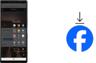 Comment installer Facebook sur un Sony Xperia 1