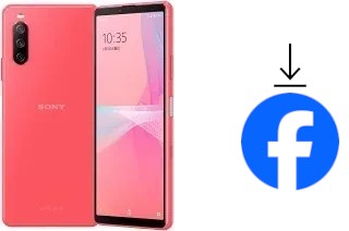 Comment installer Facebook sur un Sony Xperia 10 III Lite