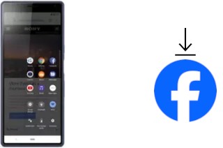 Comment installer Facebook sur un Sony Xperia 10 Plus