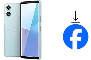 Comment installer Facebook sur un Sony Xperia 10 VI