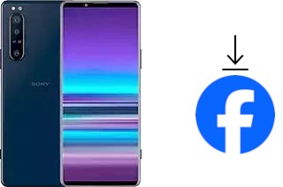 Comment installer Facebook sur un Sony Xperia 5 Plus