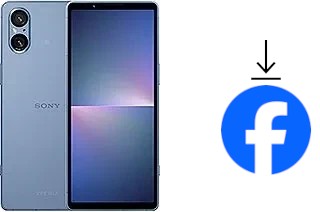 Comment installer Facebook sur un Sony Xperia 5 V