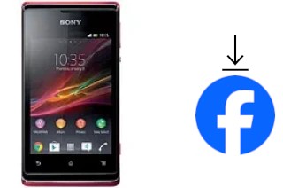 Comment installer Facebook sur un Sony Xperia E