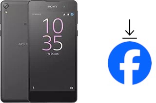 Comment installer Facebook sur un Sony Xperia E5