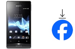 Comment installer Facebook sur un Sony Xperia miro