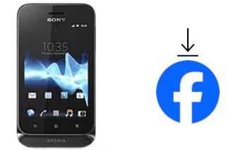 Comment installer Facebook sur un Sony Xperia tipo