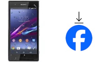 Comment installer Facebook sur un Sony Xperia Z1s