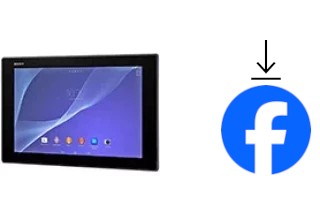 Comment installer Facebook sur un Sony Xperia Z2 Tablet Wi-Fi