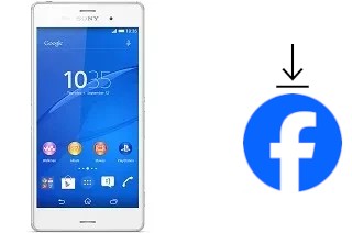 Comment installer Facebook sur un Sony Xperia Z3 Dual