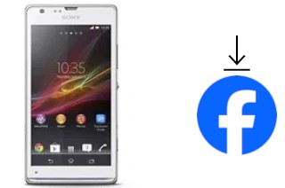 Comment installer Facebook sur un Sony Xperia SP