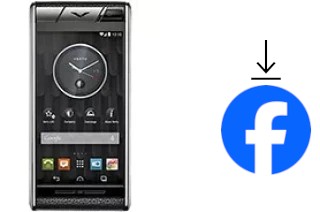 Comment installer Facebook sur un Vertu Aster