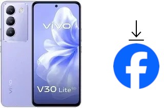 Comment installer Facebook sur un vivo V30 Lite (ME)