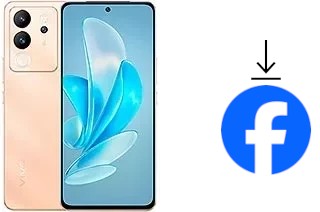 Comment installer Facebook sur un vivo V30 Lite