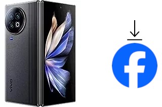 Comment installer Facebook sur un vivo X Fold2