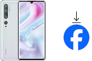 Comment installer Facebook sur un Xiaomi Mi CC9 Pro