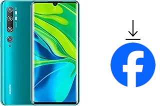 Comment installer Facebook sur un Xiaomi Mi Note 10 Pro