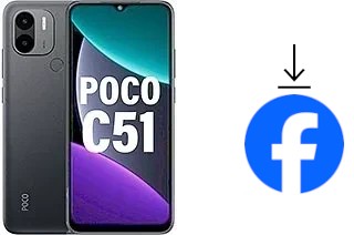 Comment installer Facebook sur un Xiaomi Poco C51