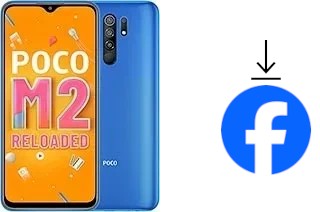 Comment installer Facebook sur un Xiaomi Poco M2 Reloaded