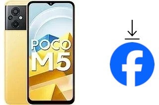 Comment installer Facebook sur un Xiaomi Poco M5 (India)