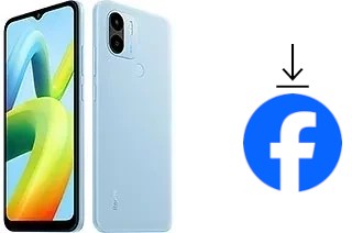 Comment installer Facebook sur un Xiaomi Redmi A1+