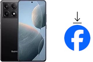 Comment installer Facebook sur un Xiaomi Redmi K70E