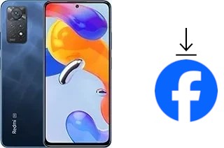 Comment installer Facebook sur un Xiaomi Redmi Note 11 Pro 5G