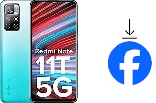 Comment installer Facebook sur un Xiaomi Redmi Note 11T 5G