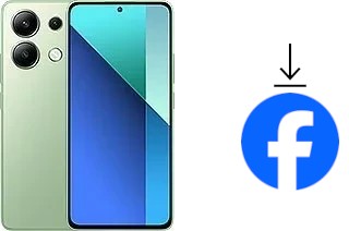 Comment installer Facebook sur un Xiaomi Redmi Note 13 4G