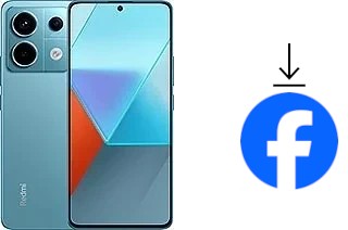 Comment installer Facebook sur un Xiaomi Redmi Note 13 Pro