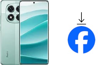 Comment installer Facebook sur un Xiaomi Redmi Note 14 Pro