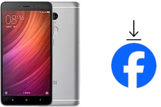 Comment installer Facebook sur un Xiaomi Redmi Note 4 (MediaTek)