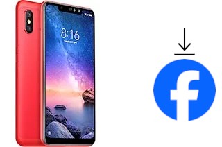 Comment installer Facebook sur un Xiaomi Redmi Note 6 Pro