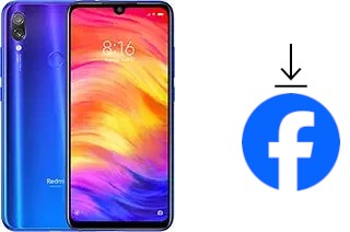 Comment installer Facebook sur un Xiaomi Redmi Note 7 Pro