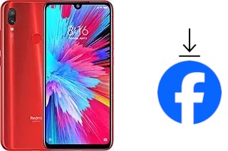 Comment installer Facebook sur un Xiaomi Redmi Note 7S