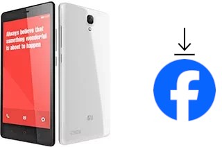 Comment installer Facebook sur un Xiaomi Redmi Note Prime