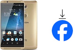 Comment installer Facebook sur un ZTE Axon 7