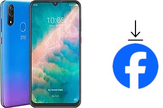 Comment installer Facebook sur un ZTE Blade V20