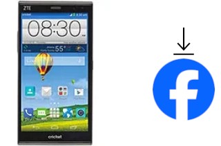 Comment installer Facebook sur un ZTE Grand X Max+