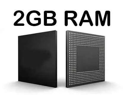 2 Go de mémoire RAM