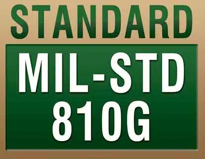 certification de résistance MIL-STD-810G
