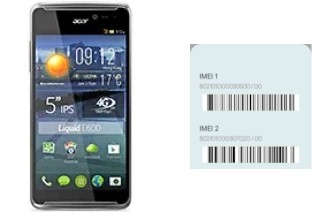 Comment voir le code IMEI dans Liquid E600