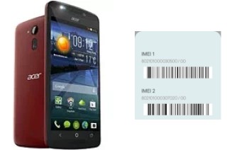 Comment voir le code IMEI dans Liquid E700