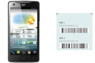 Comment voir le code IMEI dans Liquid S1